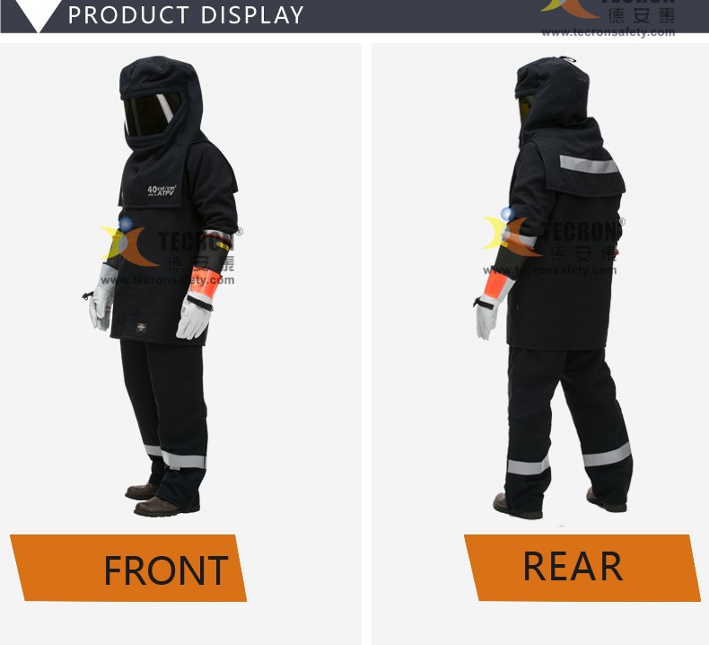 Electrical Safety Suit/40cal Arc Flash Suit/arc Rated Safety Clothing