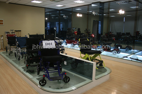 Folding lightweight power wheelchair with lithium battery