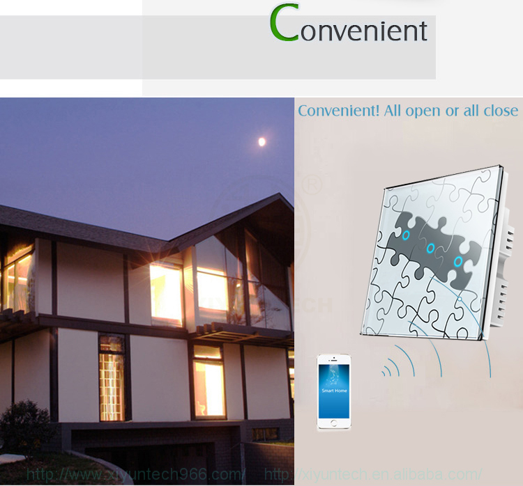 スマートホームスイッチ付電気壁タッチライトのスイッチのためのホーム壁の電源スイッチ仕入れ・メーカー・工場