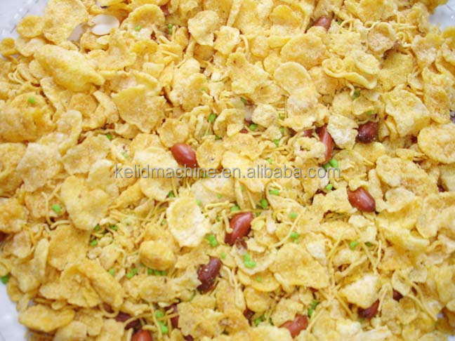 automatic high capacity Corn flakes Breakfast cereals machine