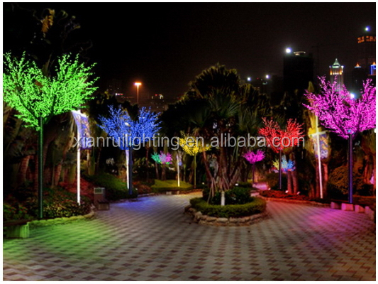防水人工中国工場の売却は、 お祝いの装飾高いシミュレーションツリーの光暖かい白の木の光仕入れ・メーカー・工場