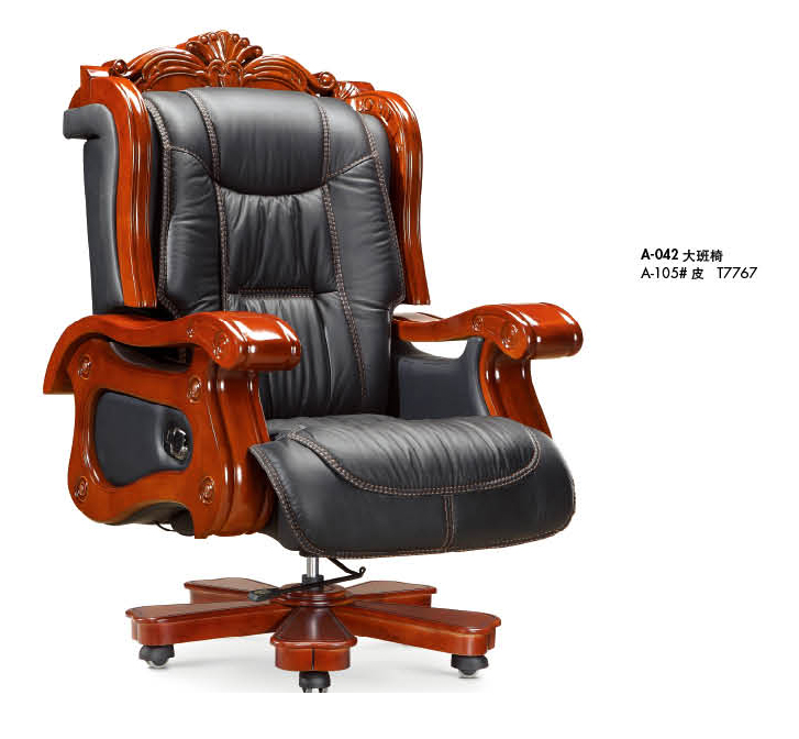 High End Executive Office Chair With Locking Wheels Factory Sell