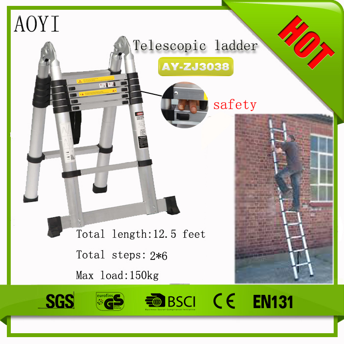 Ay As Seen On Tv 2016 Multifunctional Ladder / Telescopic Ladder