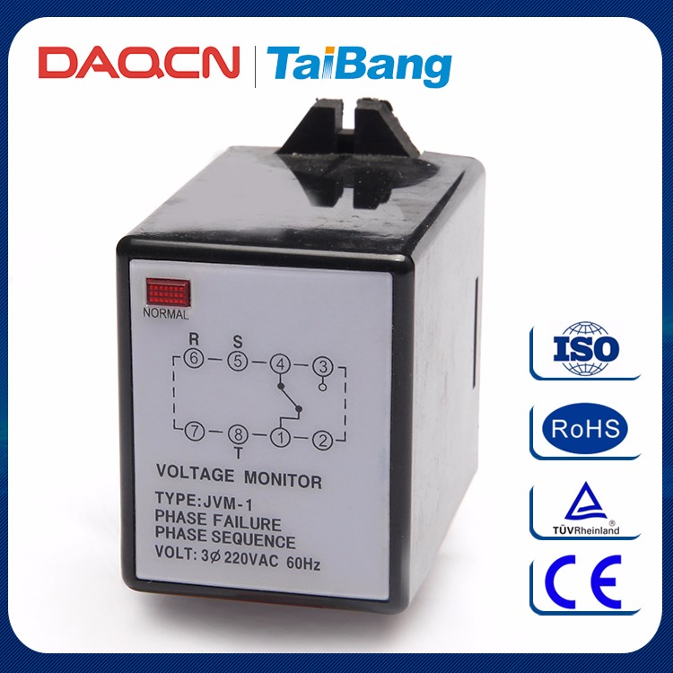Daqcn Jvm1 Ac 220v Phase Failure Phase Sequence Relay Device Protected