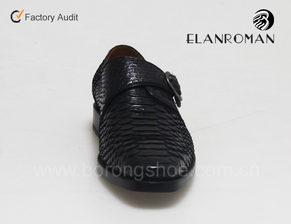 純粋なマニュアルパイソン革男性の靴をカスタマイズ色仕入れ・メーカー・工場