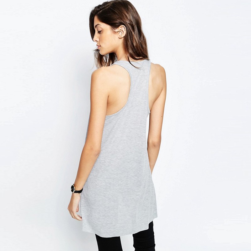 Ecoach Wholesale High Quality Plain Solid Color Ribbed Jersey Scoop