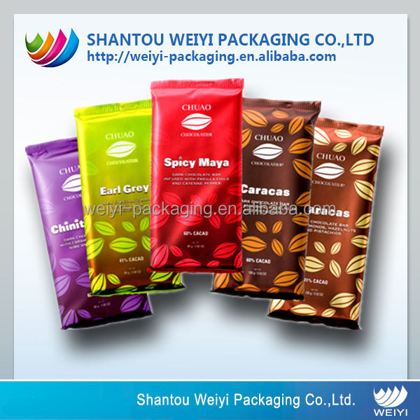 laminated plastic cocoa packaging bag/cocoa powder pouch/laminated plastic