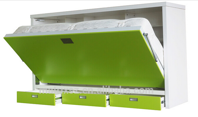 2016現代自立マーフィー壁掛けベッド付きデスク仕入れ・メーカー・工場
