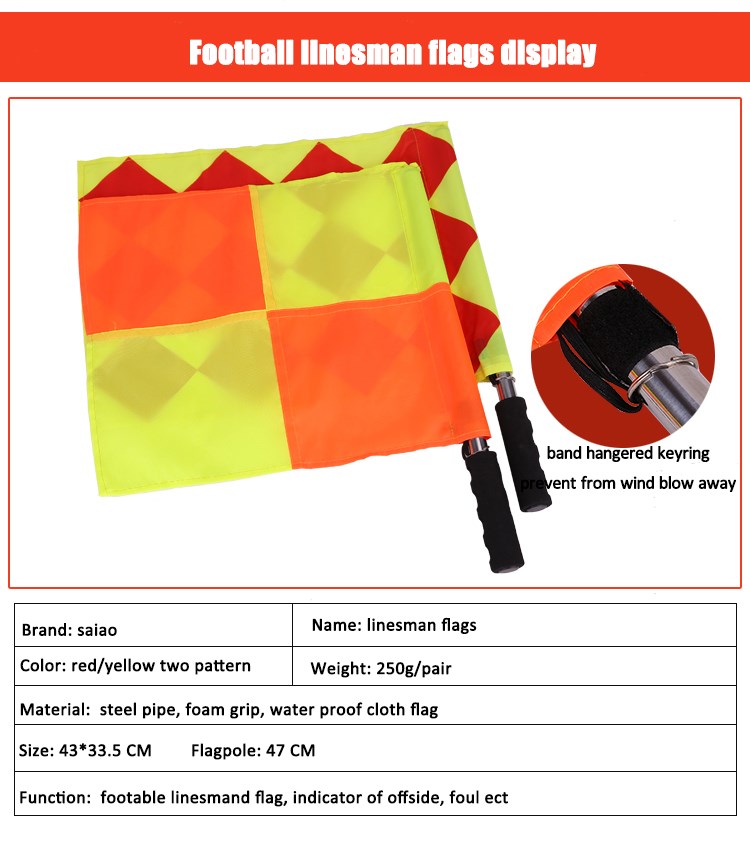 Football Linesman Flag,Soccer Linesman Flag,Football Signal Flag Buy Football Linesman Flag