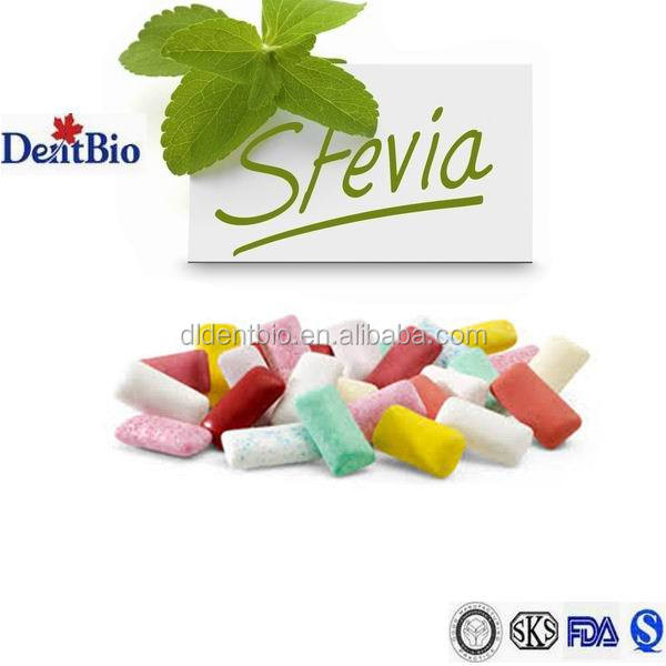 sugar free colouring sparkle gum stevia gum
