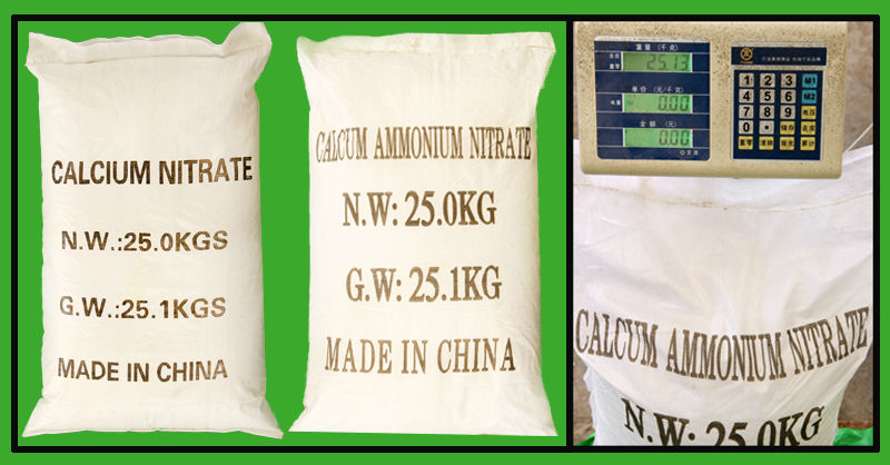 water soluble fertilizer calcium nitrate granular