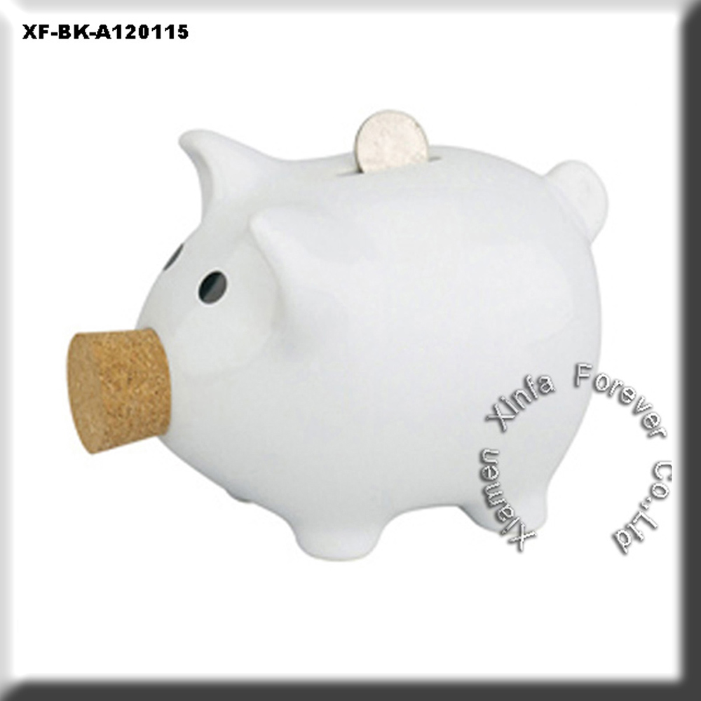 Wholesale White Glazed Ceramic Animal Piggy Banks Buy Animal Piggy