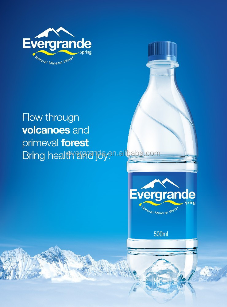 500ml Evergrande Spring Mineral Water