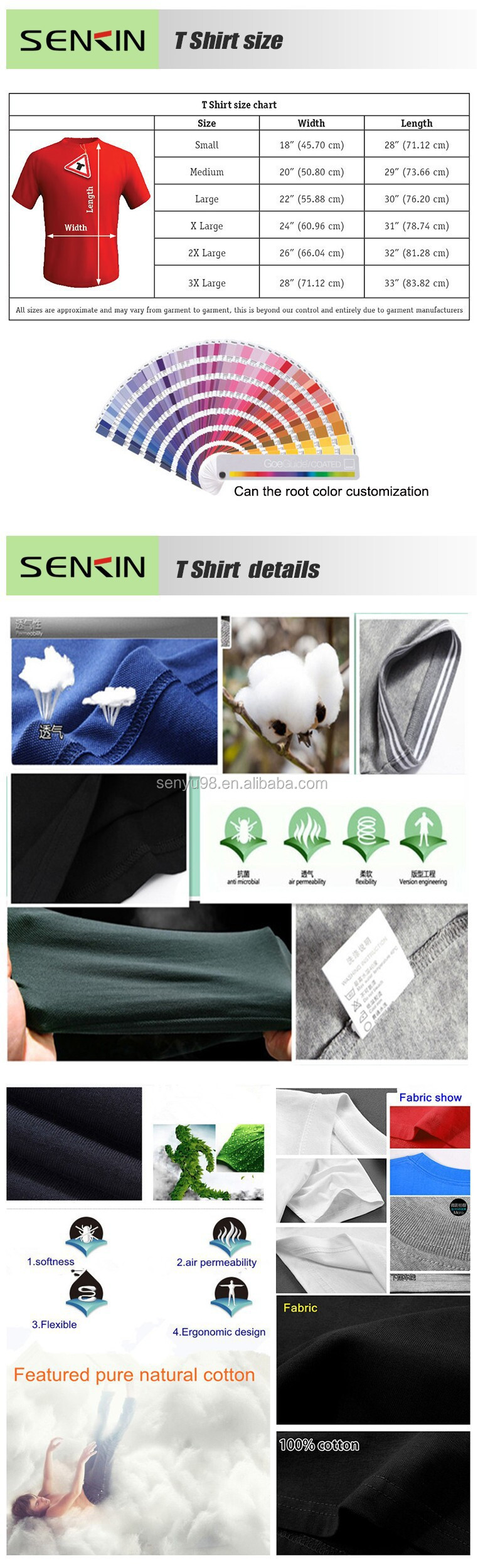 空白oネックのtシャツ男性用半袖のコットンt- シャツ卸売仕入れ・メーカー・工場
