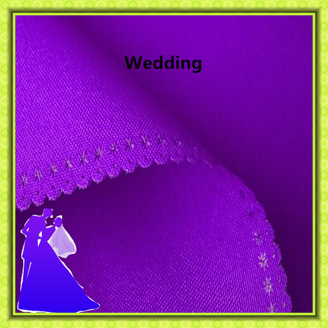 南通2015結婚式織物ポリエステル円形のテーブルクロス仕入れ・メーカー・工場