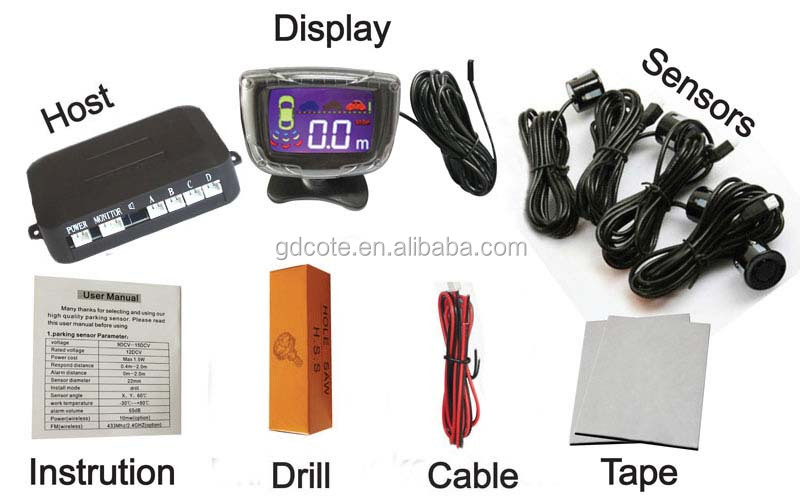 good quality LED Parking Sensor rear view System PZ501問屋・仕入れ・卸・卸売り