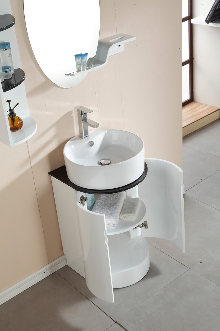 Nieuwe ontwerp badkamer meubels, wc kasten pvc gemaakt in china kd ...