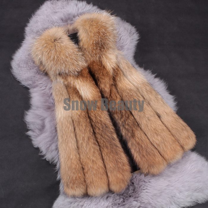 luxury raccoon fur vest middle long women (6).jpg