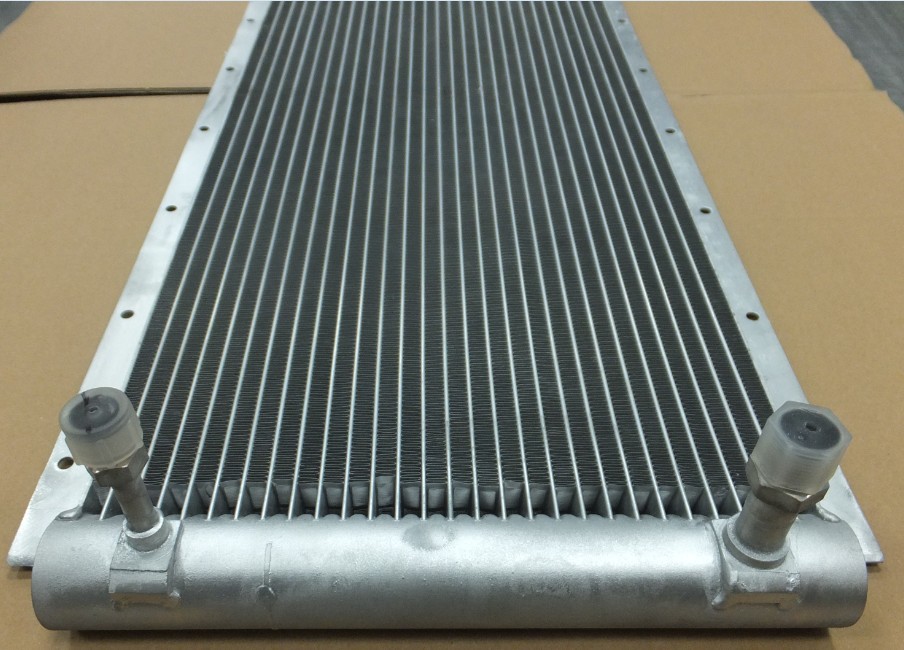 Auto Fin Tube Microchannel Evaporator Coil For Car Air Conditioning