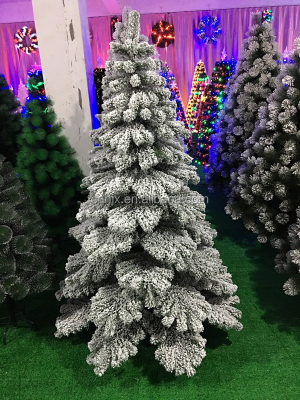 Simulated 180cm Snow Christmas Tree Umbrella ShapeFlocking Simulated 180cm Snow Christmas Tree Umbrella ShapeFlocking