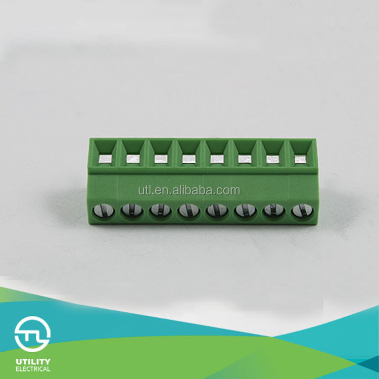 Pcbマウントネジターミナルブロックulmu1.0h3.5vde承認( 3.81) 温州楽清pcbメーカー仕入れ・メーカー・工場