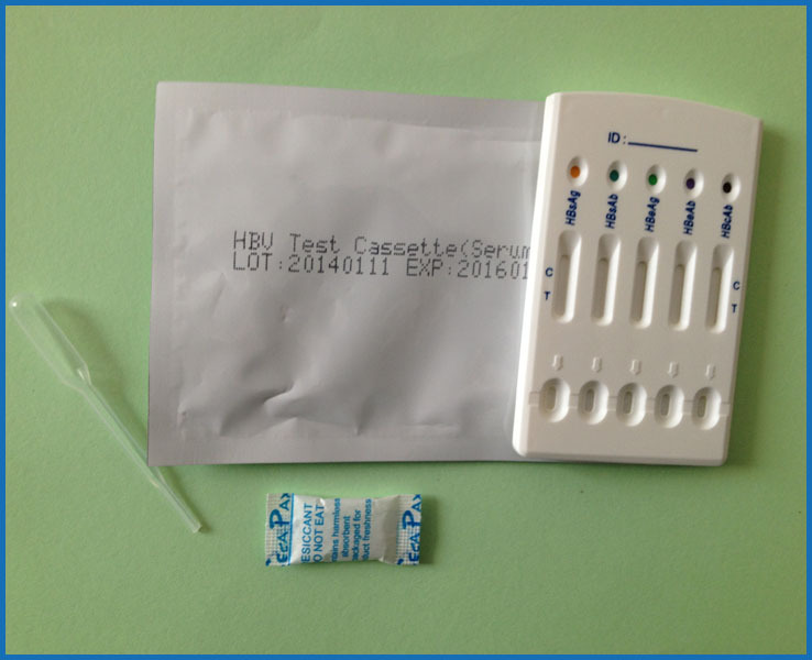 Best Selling Hepatitis B Test Kits Colloidal Gold Rapid With Low Price