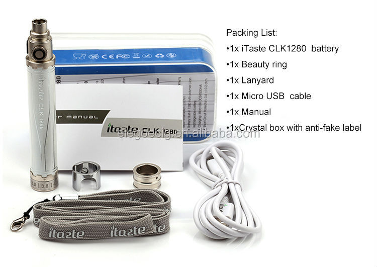 2014 HOTTEST&NEWEST Original Innokin ITaste CLK 1280 Battery Kit With Best Price