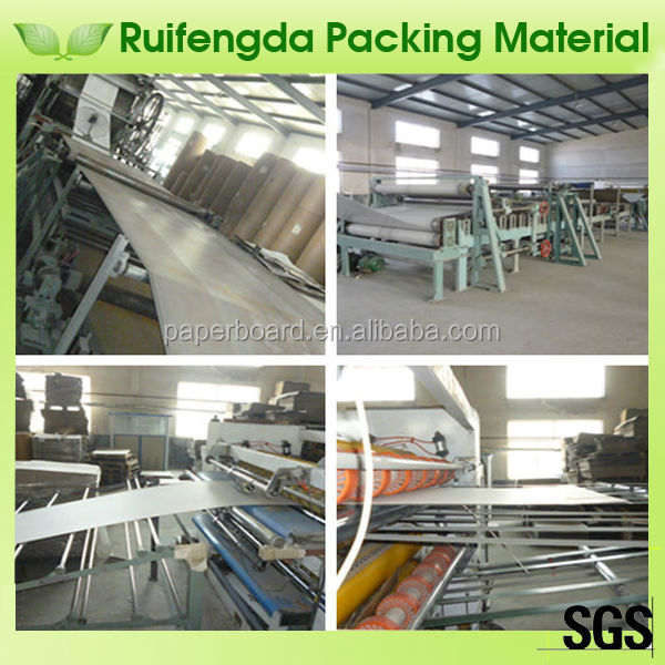 Paper insole board covered 2.5mm gray paper board board