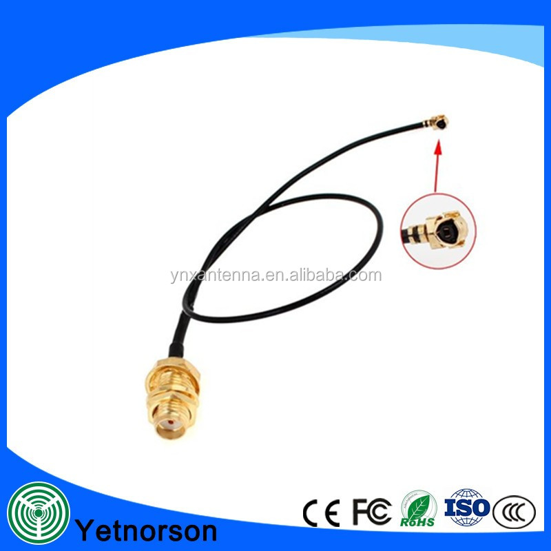 HUACAM HCM16 2.4GHz 5dBi Indoor Omni-directional Antenna 802.11nbg RP-SMA Female Connector + U.FL Mini PCI to RP-SMA Pigtail Antenna WiFi Cable 07.jpg