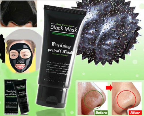 private label Purifying blackhead remover deep clean acne black peel off mud face body mask.jpg