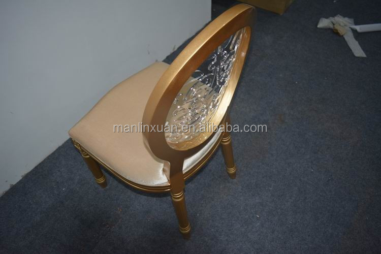 french style golden frame wooden louis chair xyn1231