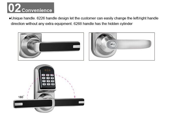 Electrical Lock with Handle P6