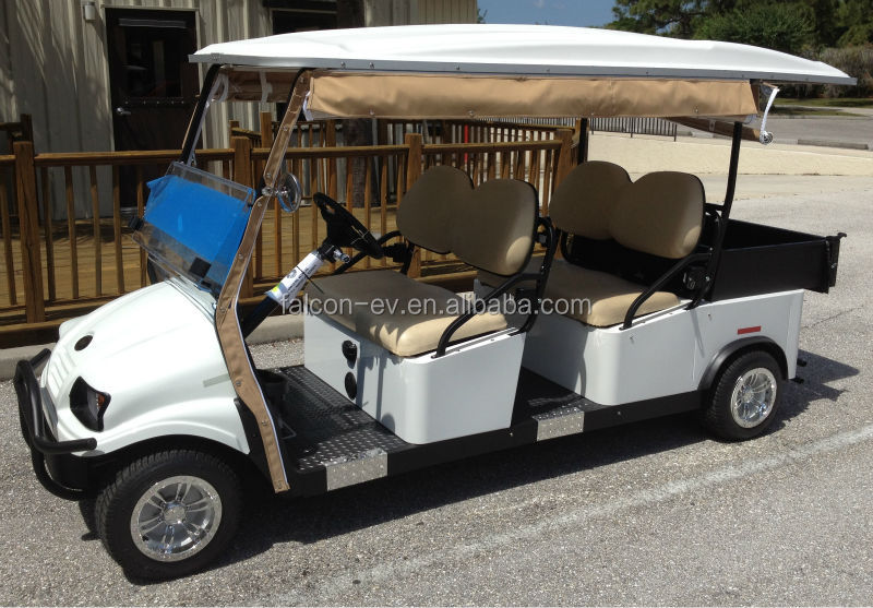 新しいデザインソーラー2014年電動ゴルフカート/ゴルフバギー/ゴルフカー4seater+cargoボックス分ゴルフカート問屋・仕入れ・卸・卸売り