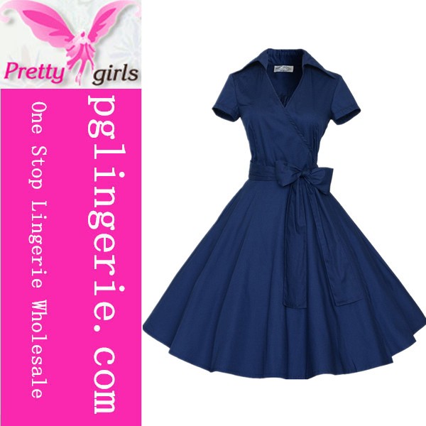 sleeve polka dot rockabilly dress.jpg
