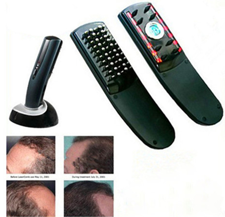 赤外線レーザーパワーの髪の成長健康療法は頭皮マッサージ器を振動マシンの櫛 問屋・仕入れ・卸・卸売り