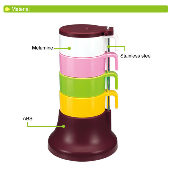 プラスチック家庭用製品d480虹色カラフルなプラスチック製のコーヒーカップ問屋・仕入れ・卸・卸売り
