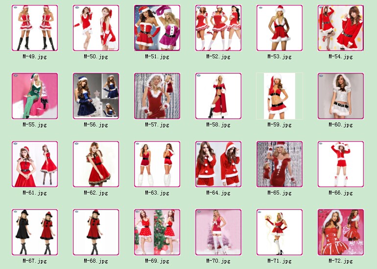 卸し売りセクシーなクリスマスパーティー祭衣装セクシーなクリスマス衣装問屋・仕入れ・卸・卸売り