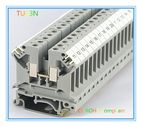 フェニックスdinレール取付け型スクリュー端子台tuk-3nce認定仕入れ・メーカー・工場