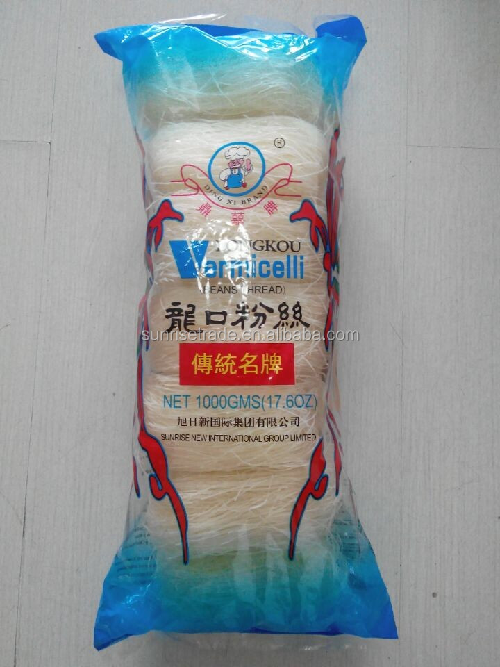 Certificated by HACCP/ISO/FDA/QS Green Bean/Pea Longkou Vermicelli