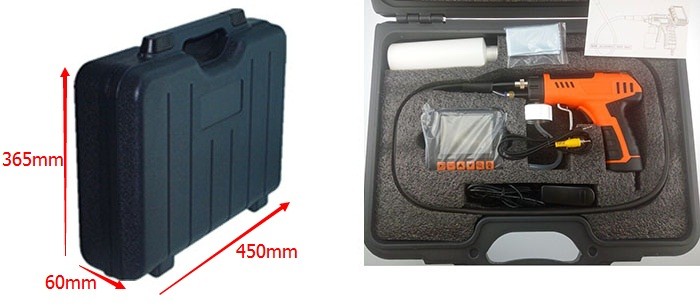 Multi-fonction jetting injector machine endoscope borescope camera