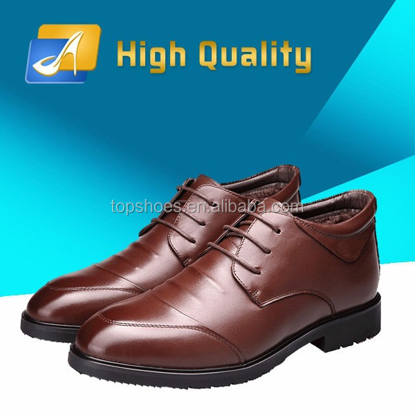 Wholesale handmade genuine leather dress shoes for men