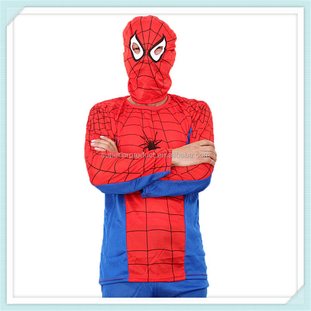ファッション大人のハロウィーンの小道具衣装スパイダーマンスーツスパイダーマン衣装スパイダーマンスーツコスプレ衣装赤仕入れ・メーカー・工場