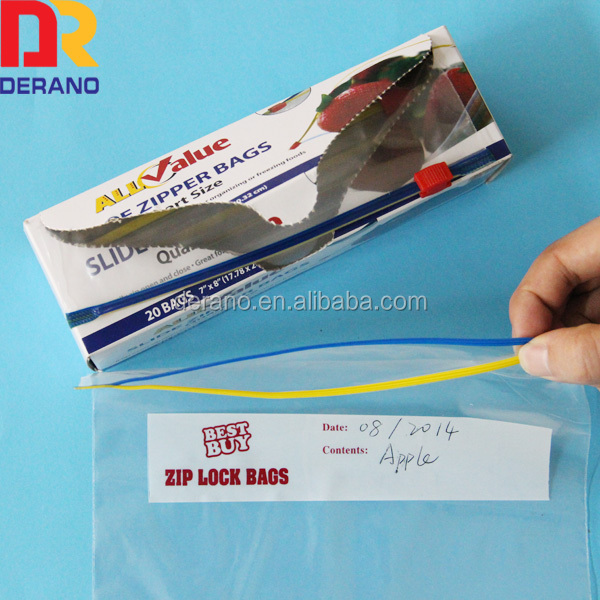 ldpe slider zipper bag,resealable bag,reclosable bag