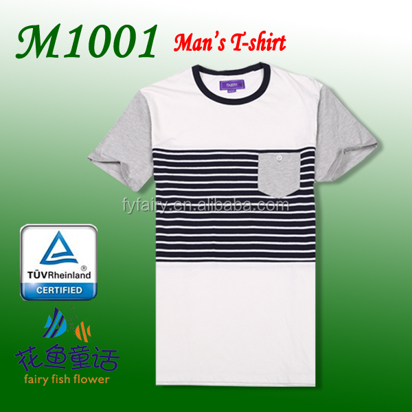 卸売最も新しい様式2014年半袖カジュアルなラウンドネックtシャツの男性問屋・仕入れ・卸・卸売り