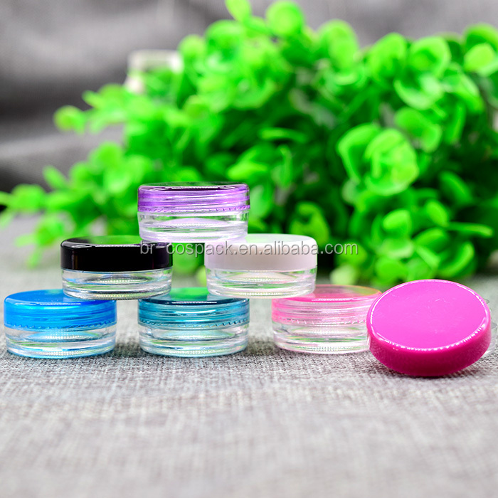 プラスチックのサンプル瓶の5g、 化粧品容器クリームジャー5ml、 プラスチックボトル仕入れ・メーカー・工場