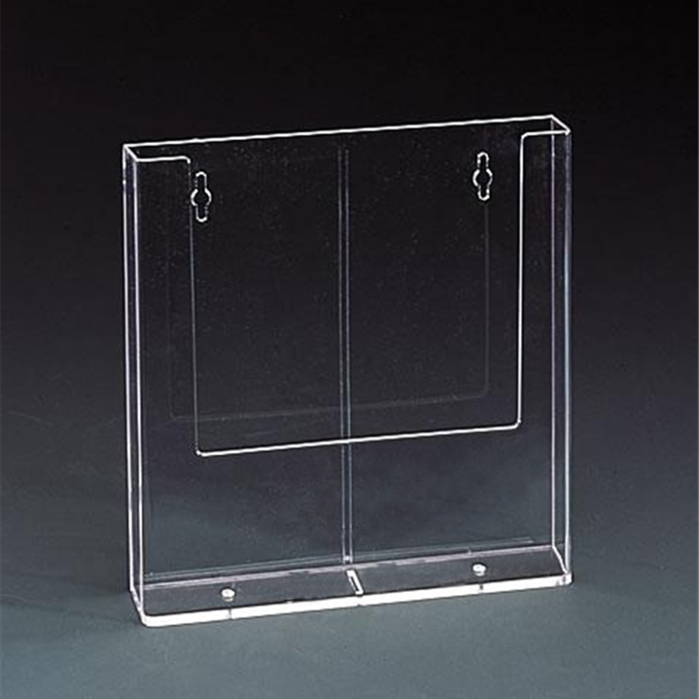 A4 Wall Mounted Acrylic Brochure Holder Leaflet Holder,Plexiglass A4