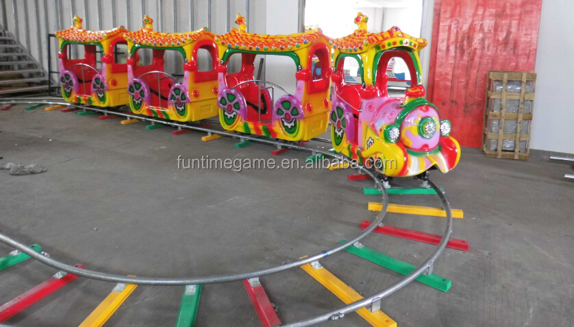 Funtime子供電動ミニパーク乗りトラック列車/アミューズメント乗り物列車仕入れ・メーカー・工場