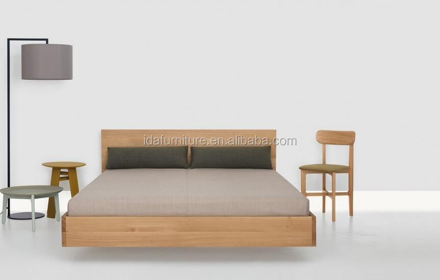 アメリカの木製ベッドホテルプロジェクト家具ベッド仕入れ・メーカー・工場