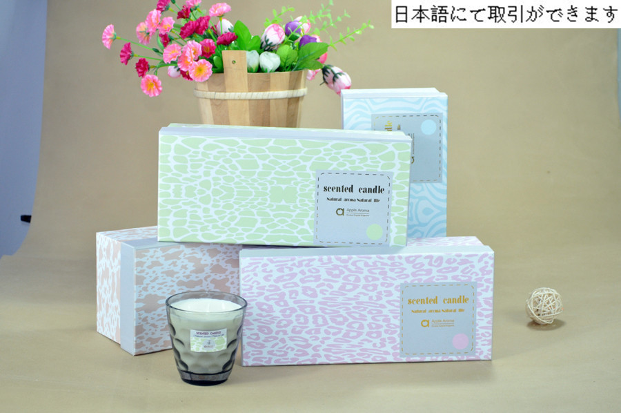 芳香大豆キャンドル/キャンドル蜜蝋 新パッケージデザイナー問屋・仕入れ・卸・卸売り