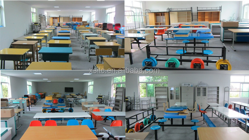 mdfの学校の机と椅子シングルによる販売のためのバルク仕入れ・メーカー・工場